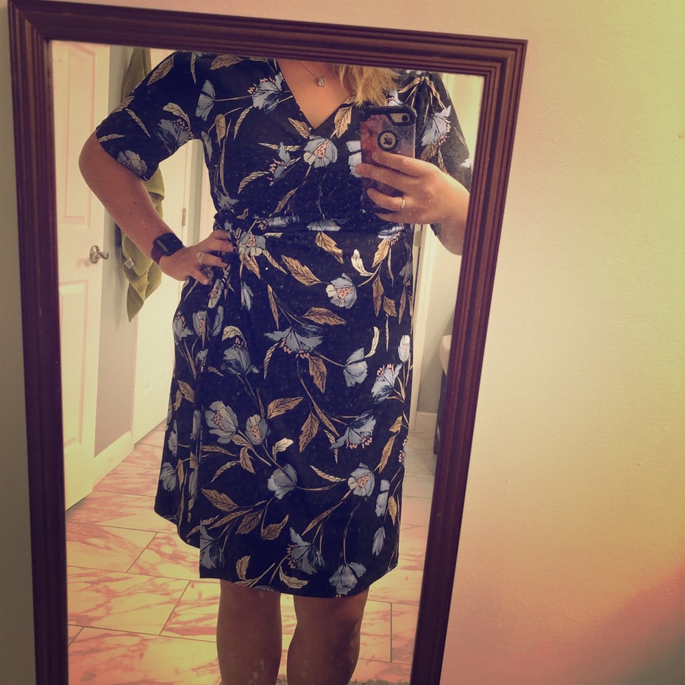 Motherhood Maternity Floral Dress